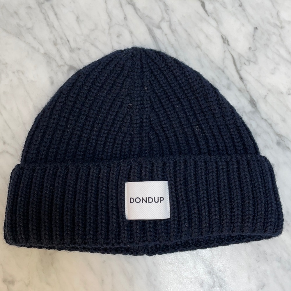 Dondup Fisherman Beanie, Made in Italy, NWT